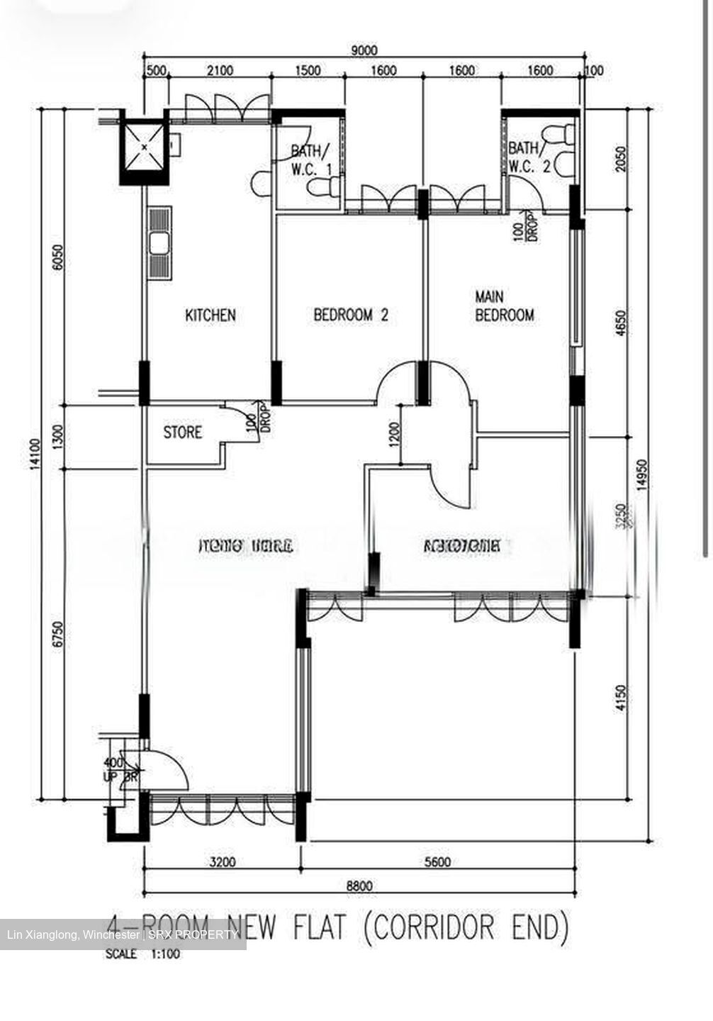 Blk 206 Yishun Street 21 (Yishun), HDB 4 Rooms #629726561